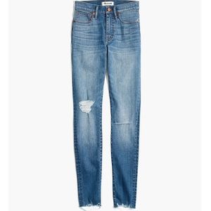 Madewell Petite 9”Mid-Rise Skinny Jeans